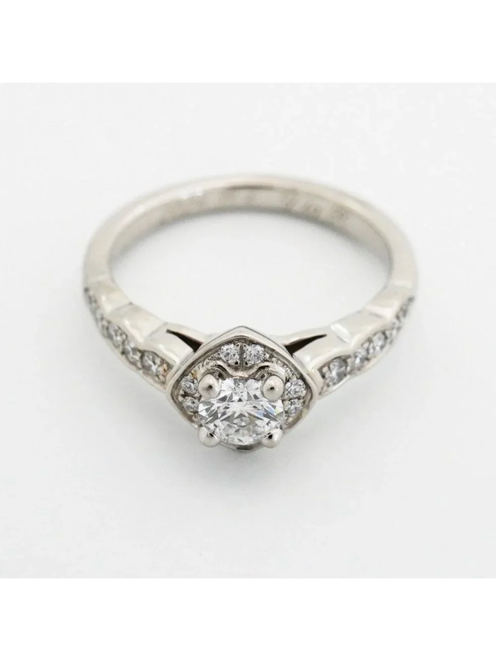Chanel Ring Coco Crush Engagement Platinum Diamond